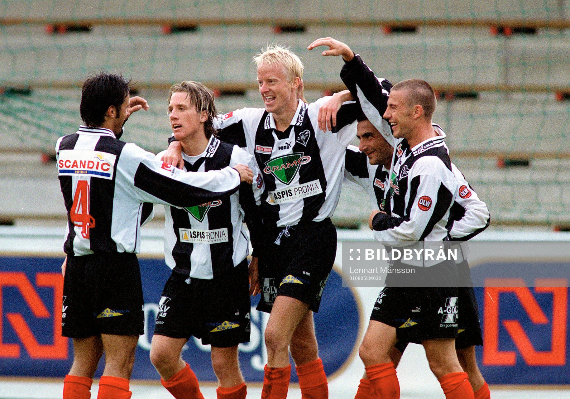 Fotboll Superettan, Sylvia, jubel