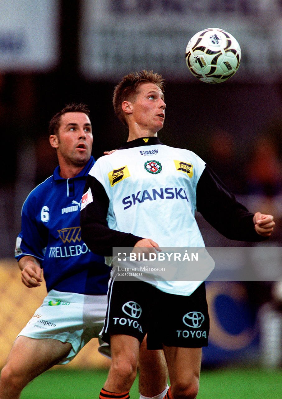 Trelleborg-Örebro: Mattias Kronvall, Trelleborg