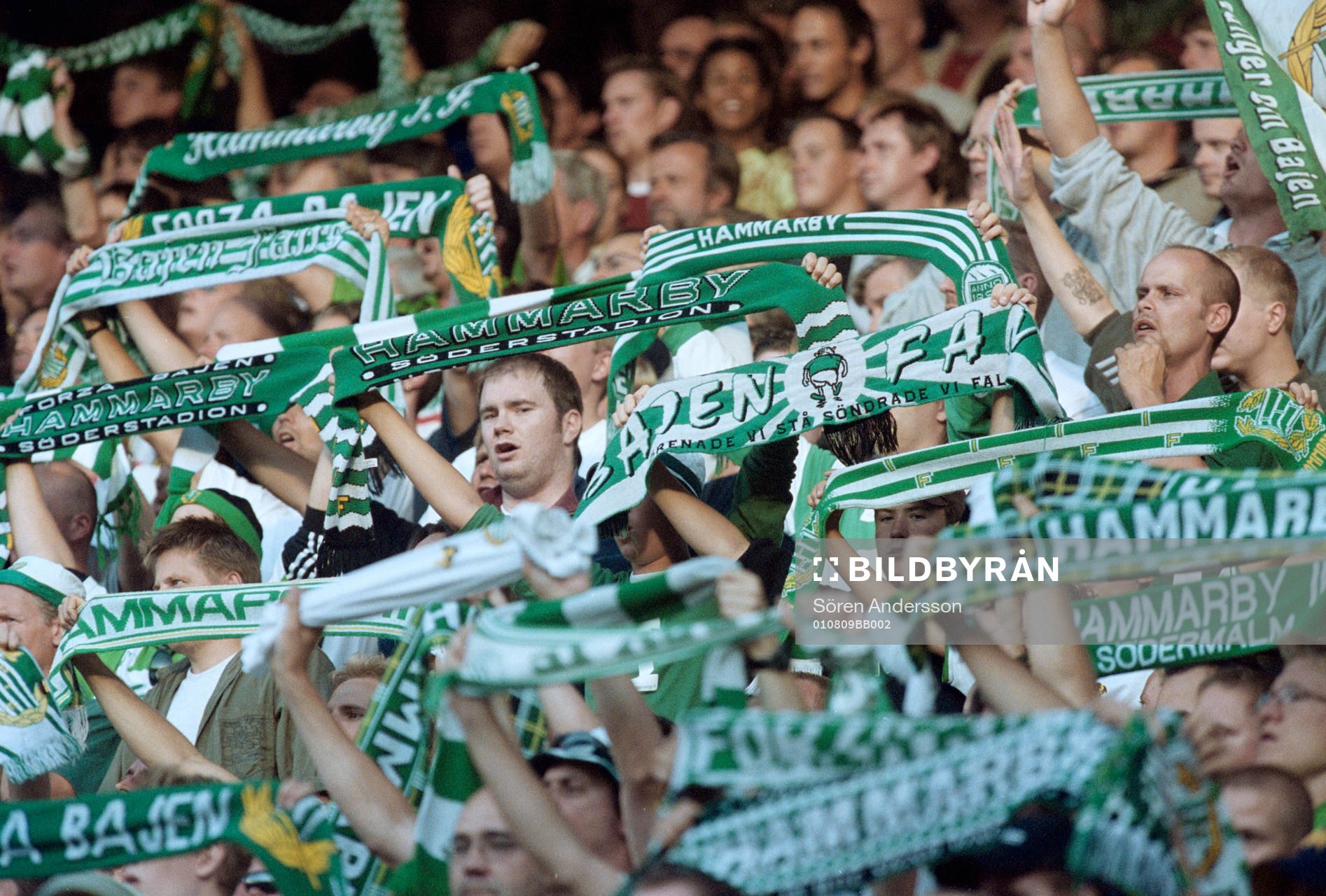 Fotboll, allsvenskan, Hammarby, supporter