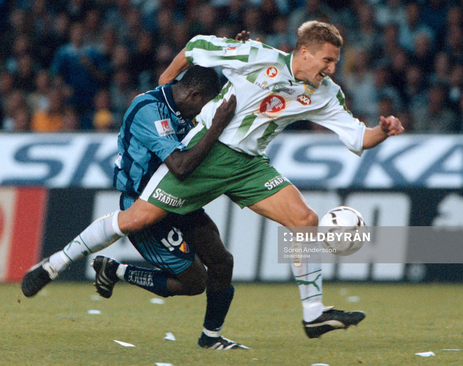 Jonas Stark, Hammarby och Jones Kusi-Asare, Djurgården