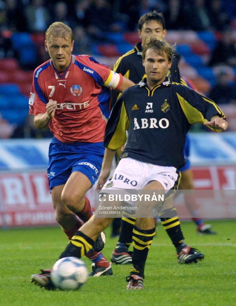 Andreas Andersson, AIK och Ulrik Jansson, Helsingborg