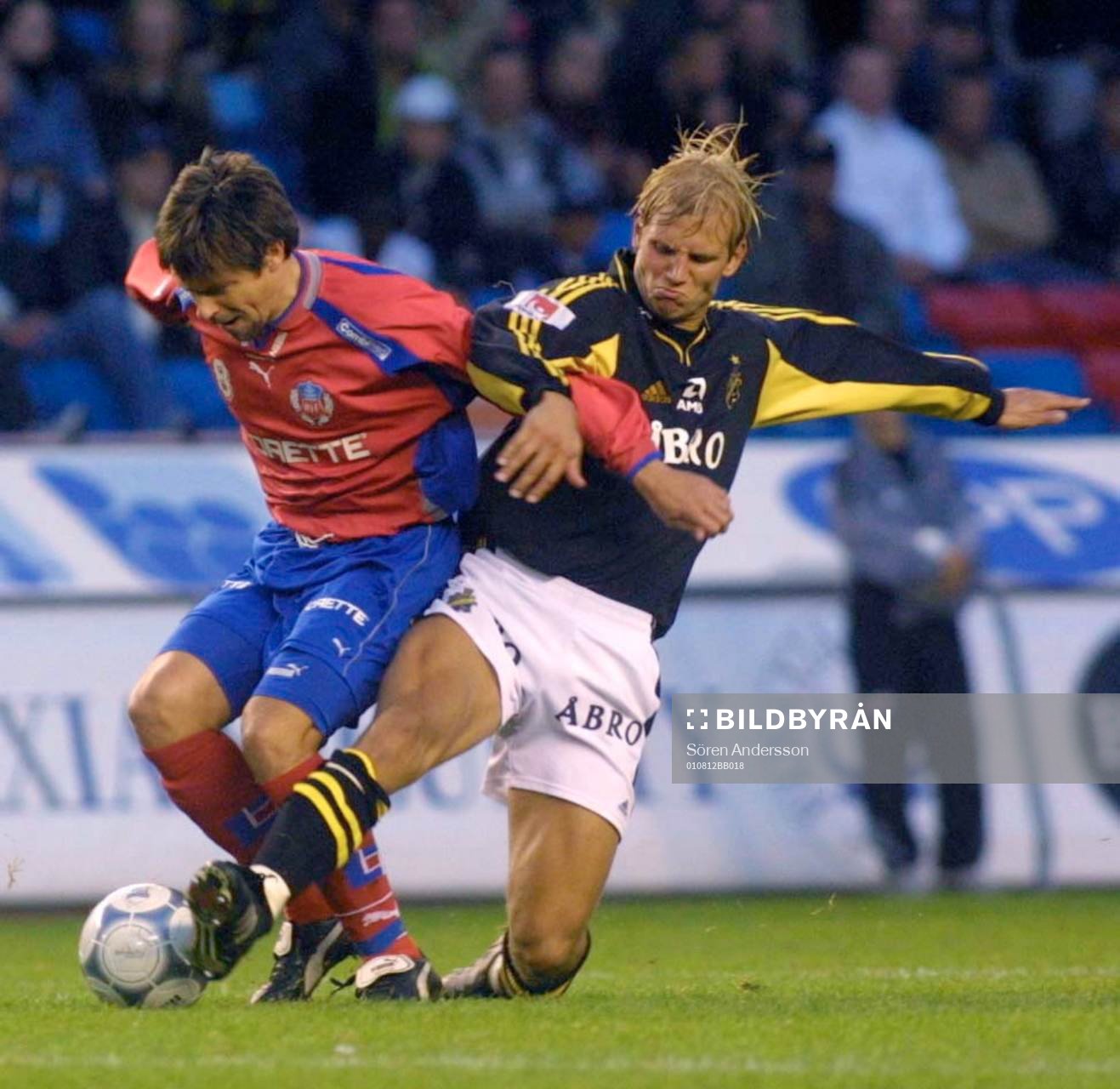 Lars Bakkerud, Helsingborg och Martin Åslund, AIK