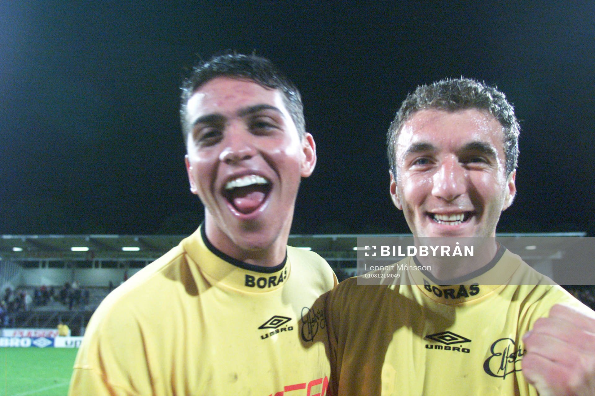 Bruno Franca och Jurica Siljanoski. Elfsborg