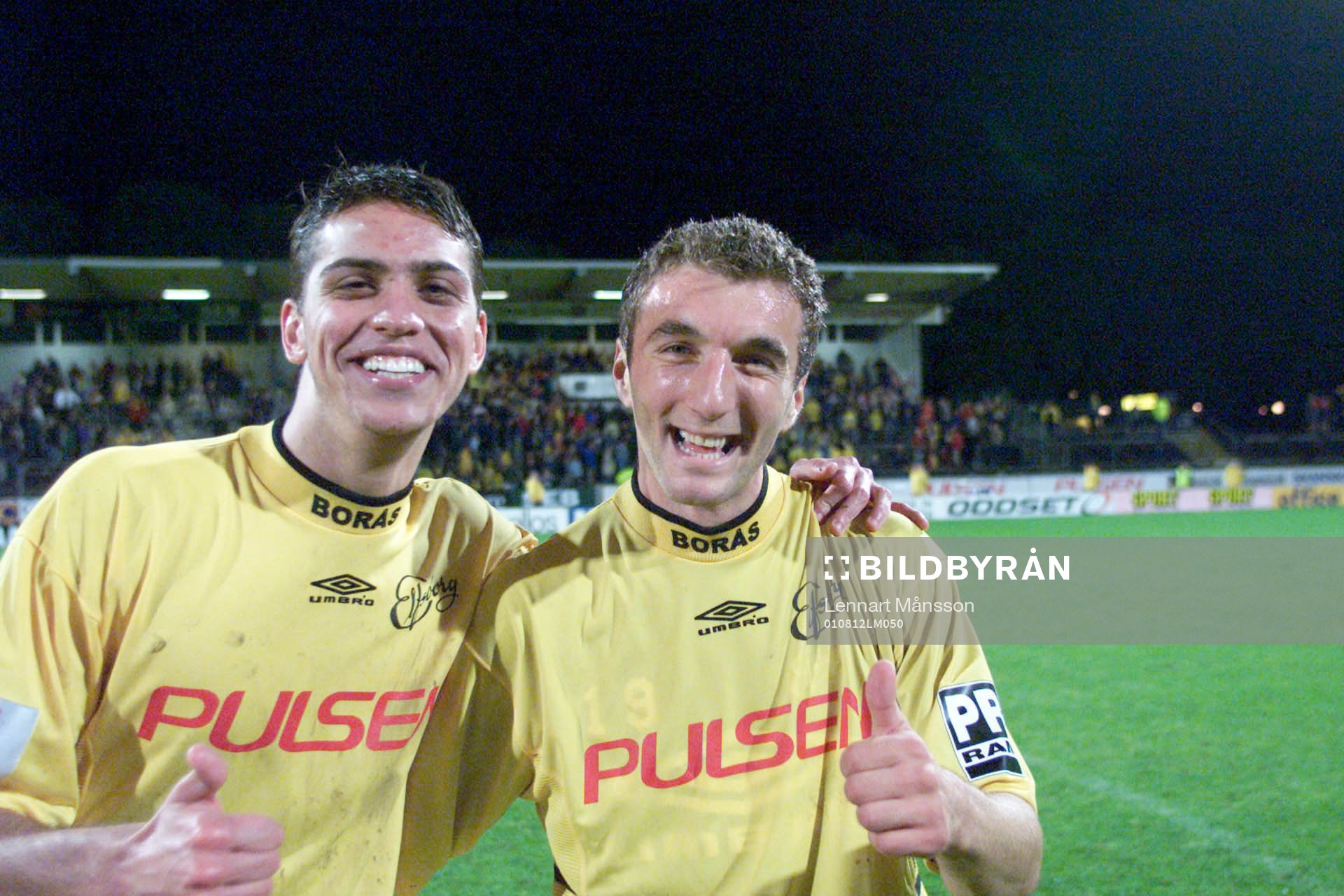 Bruno Franca och Jurica Siljanoski. Elfsborg