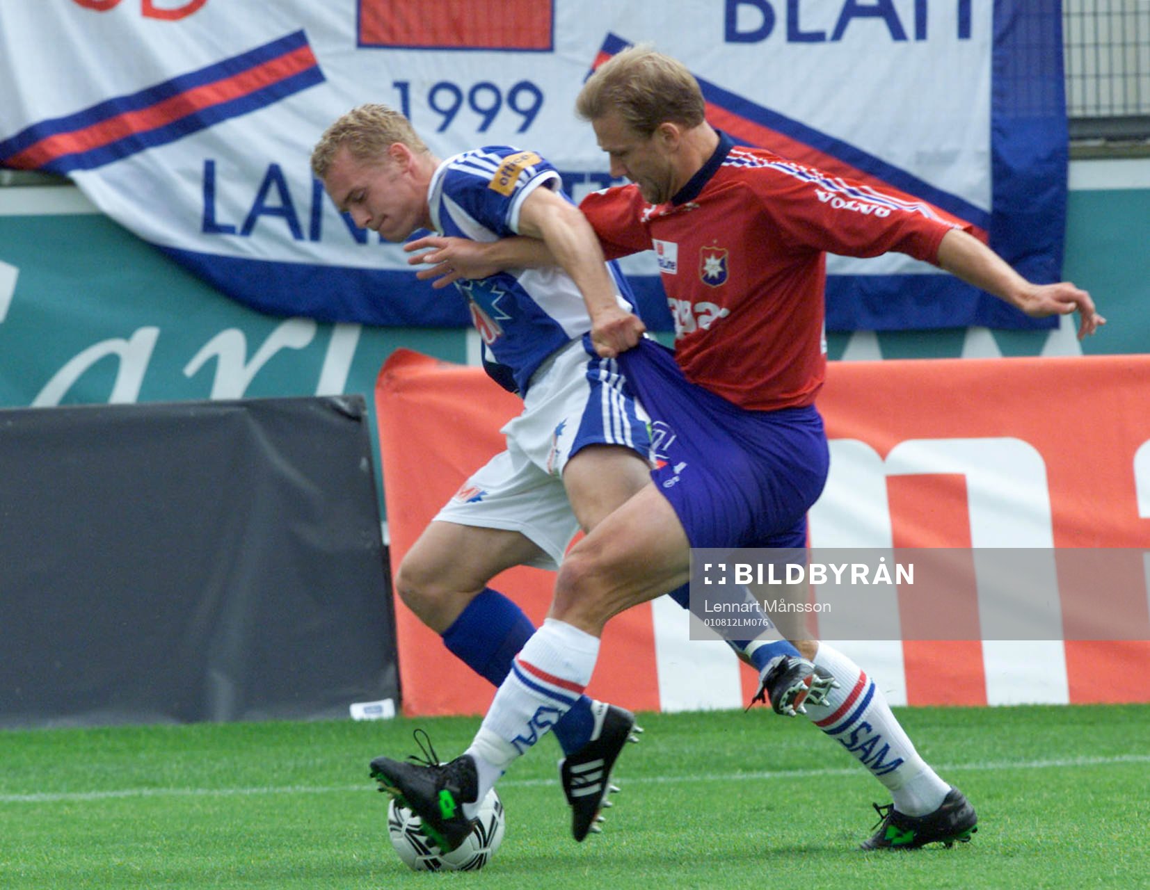 Emil Jensen, Halmstad och Joakim Karlsson, Örgryte