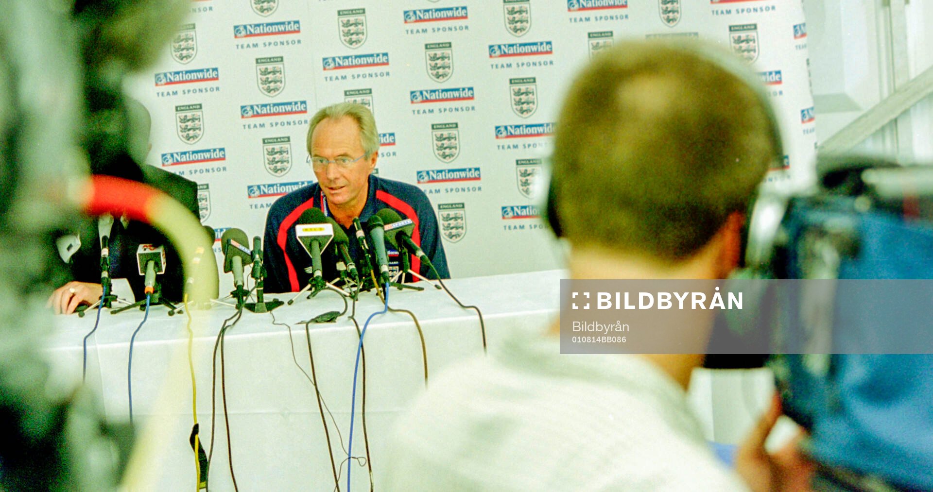England manager Sven-Goran Eriksson