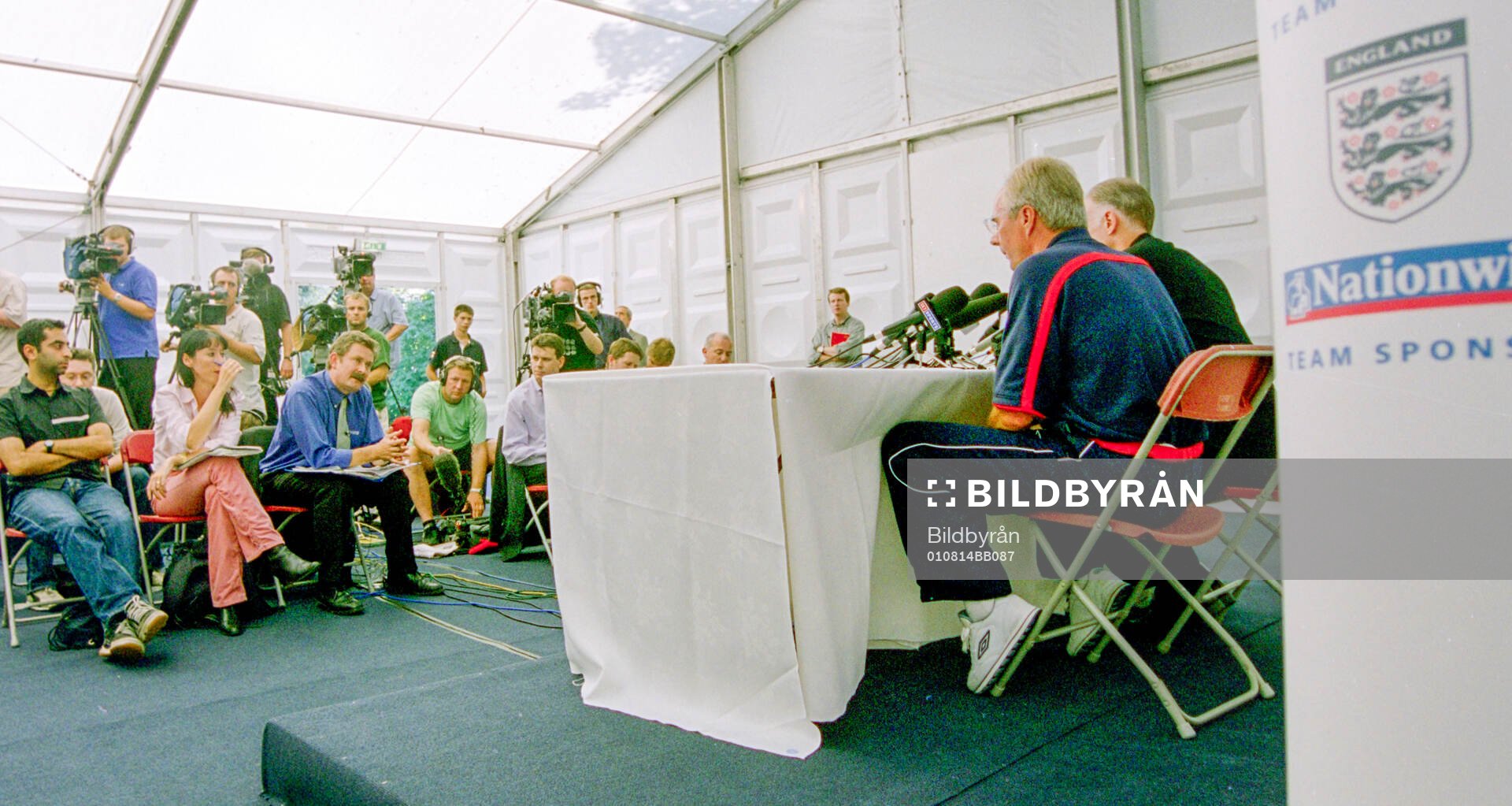 England manager Sven-Goran Eriksson