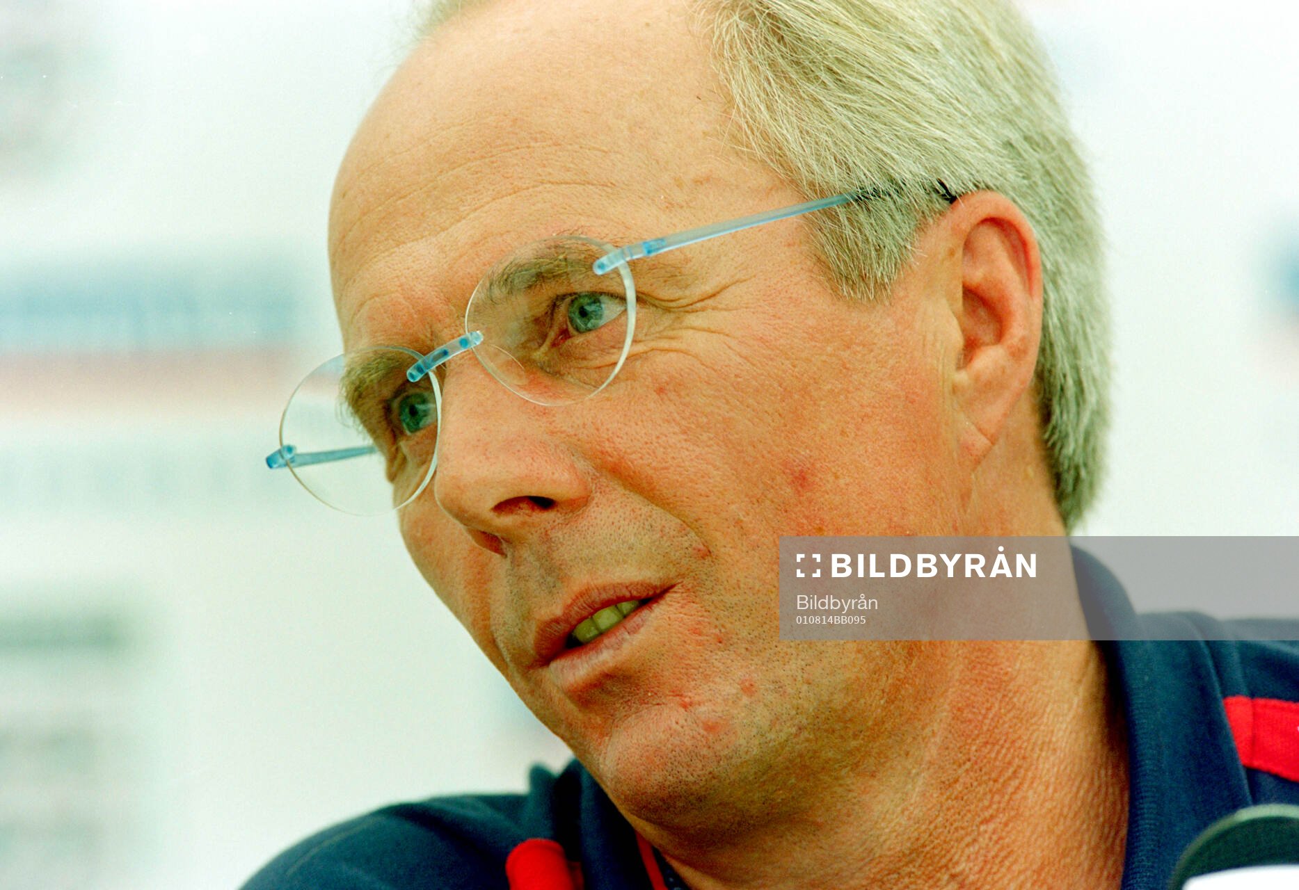 England manager Sven-Goran Eriksson at press conference