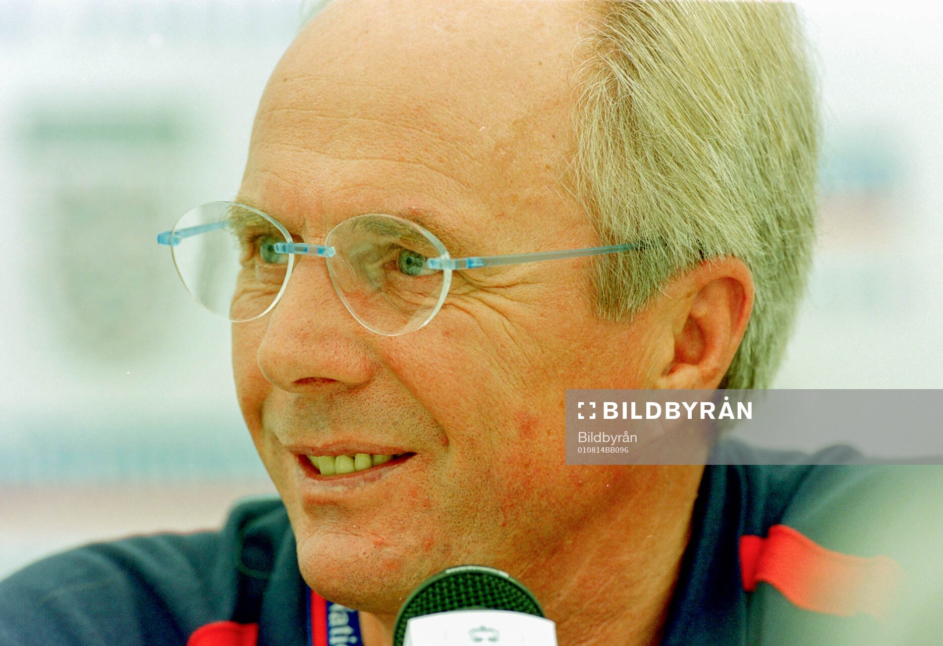 England manager Sven-Goran Eriksson at press conference