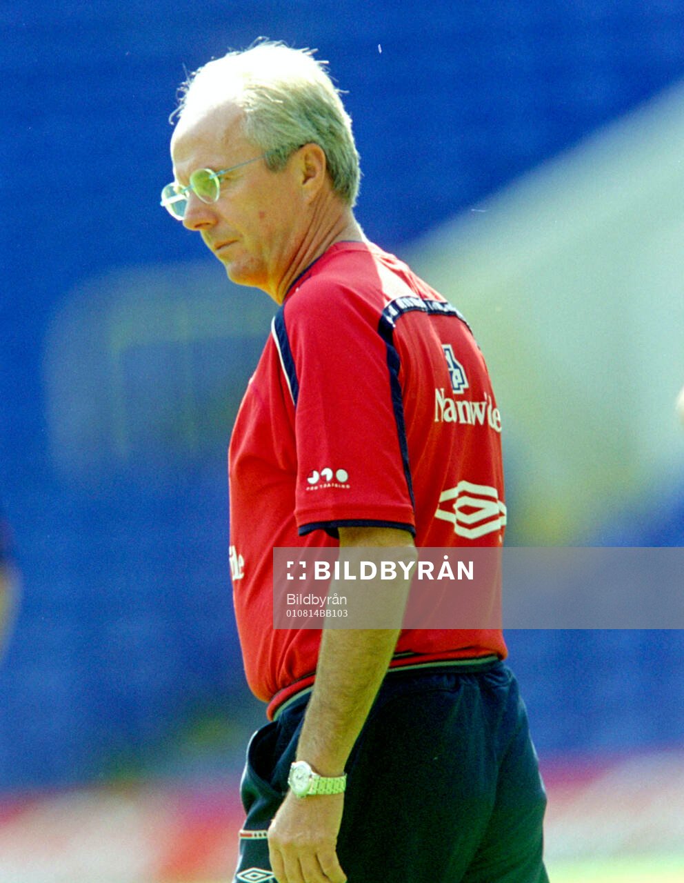 England manager Sven-Goran Eriksson