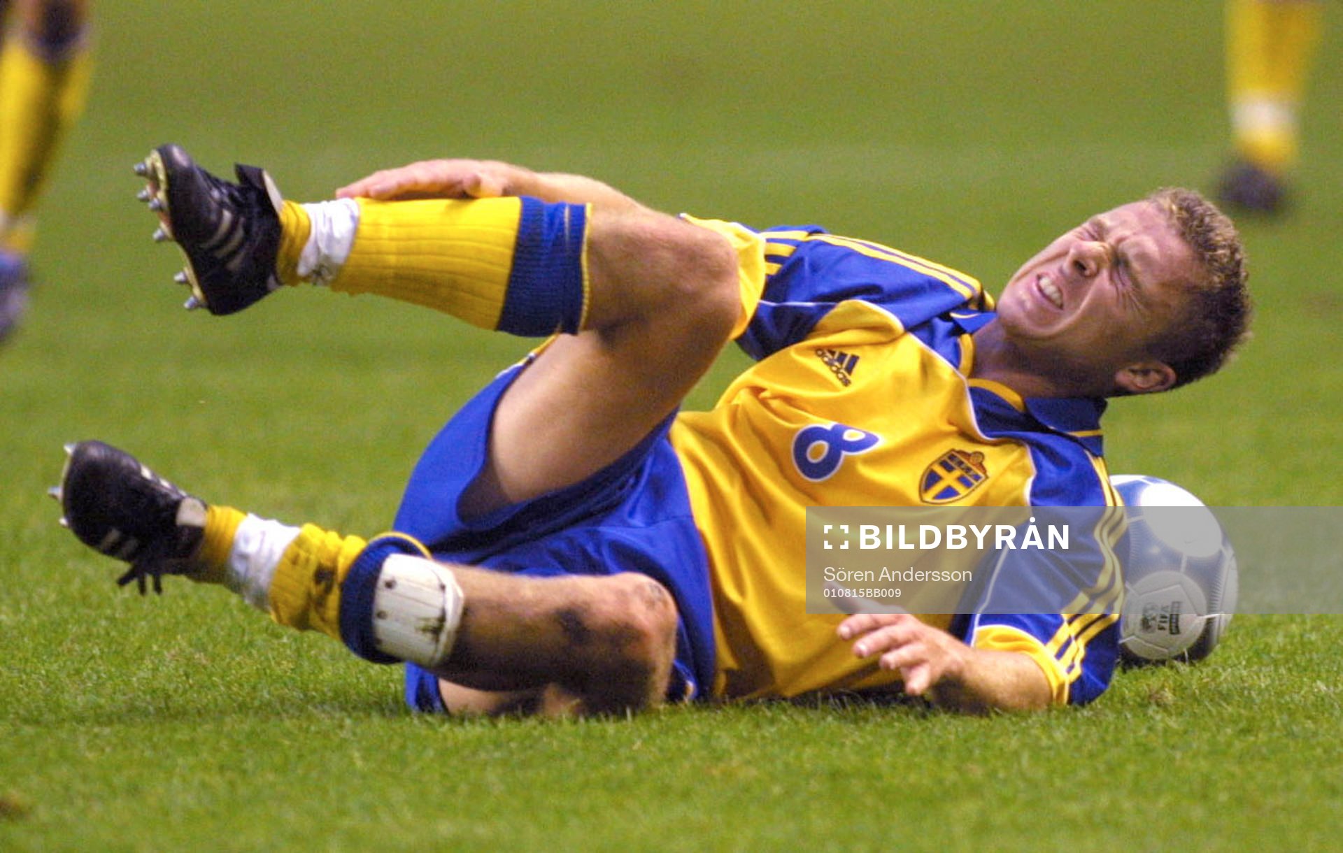Fotboll, landslaget, Fredrik Söderström, Sverige