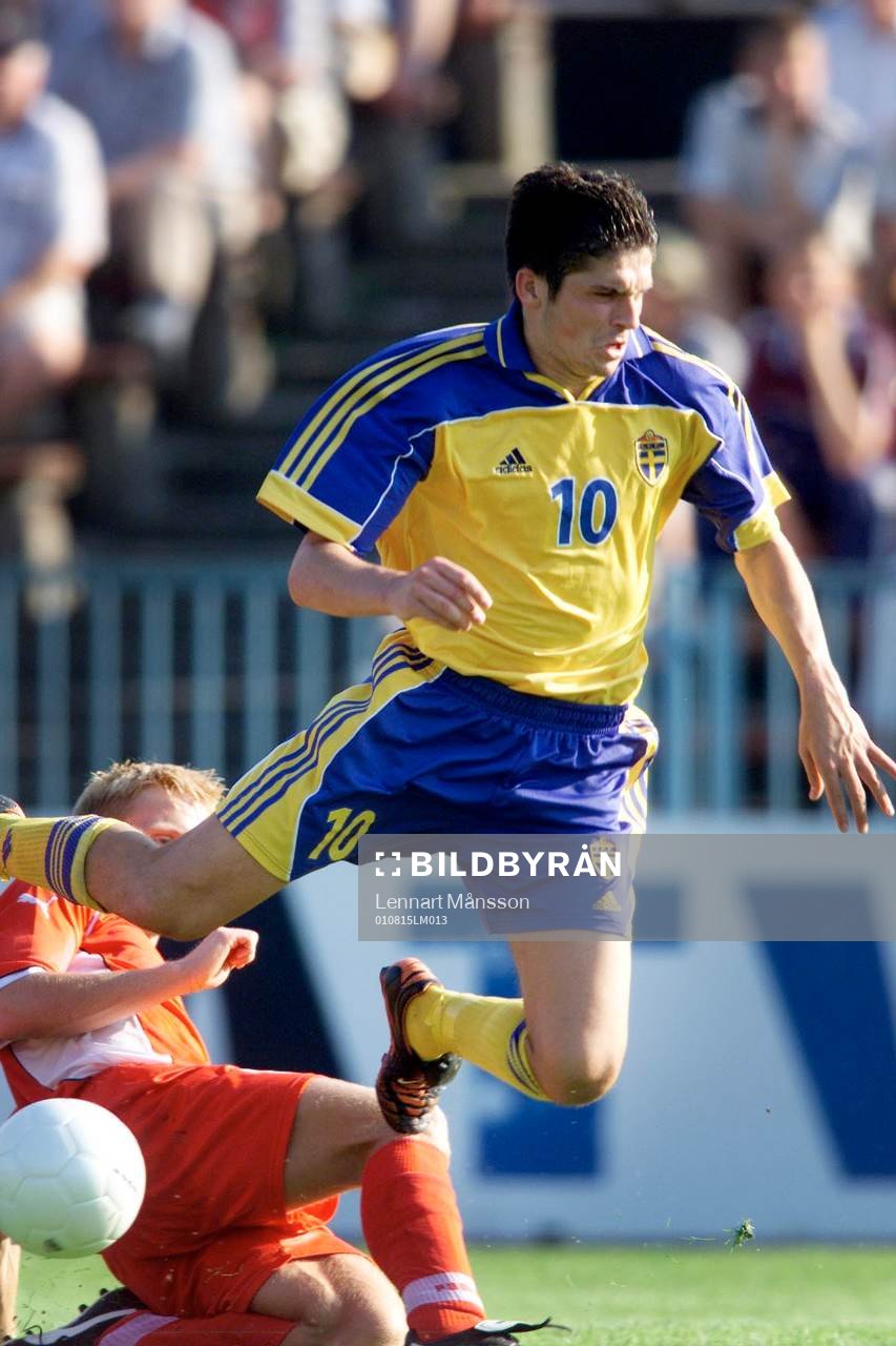 Fotboll, U21 Sverige - Polen, Bojan Djordjic, Sverige
