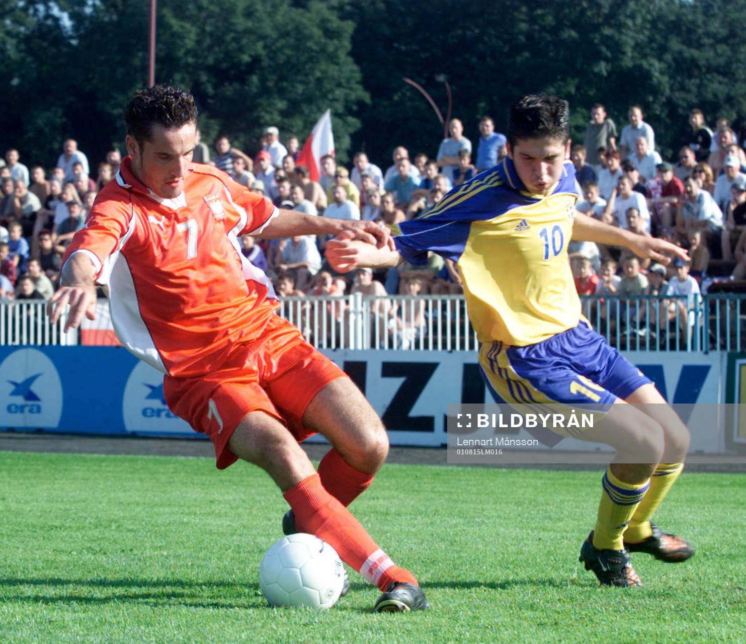 Fotboll, U21 Sverige - Polen, Bojan Djordjic, Sverige