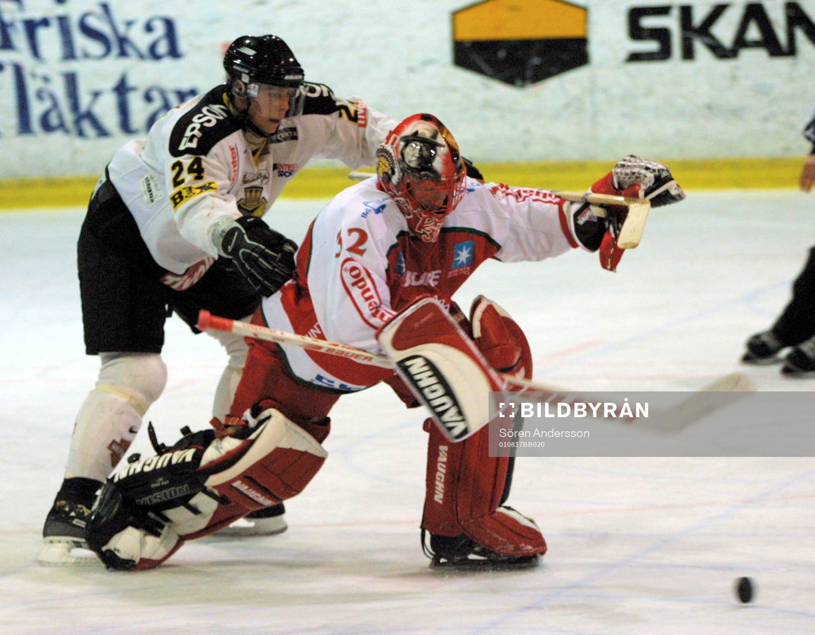 Niklas Anger, AIK och Petter Rönnqvist; Frölunda
