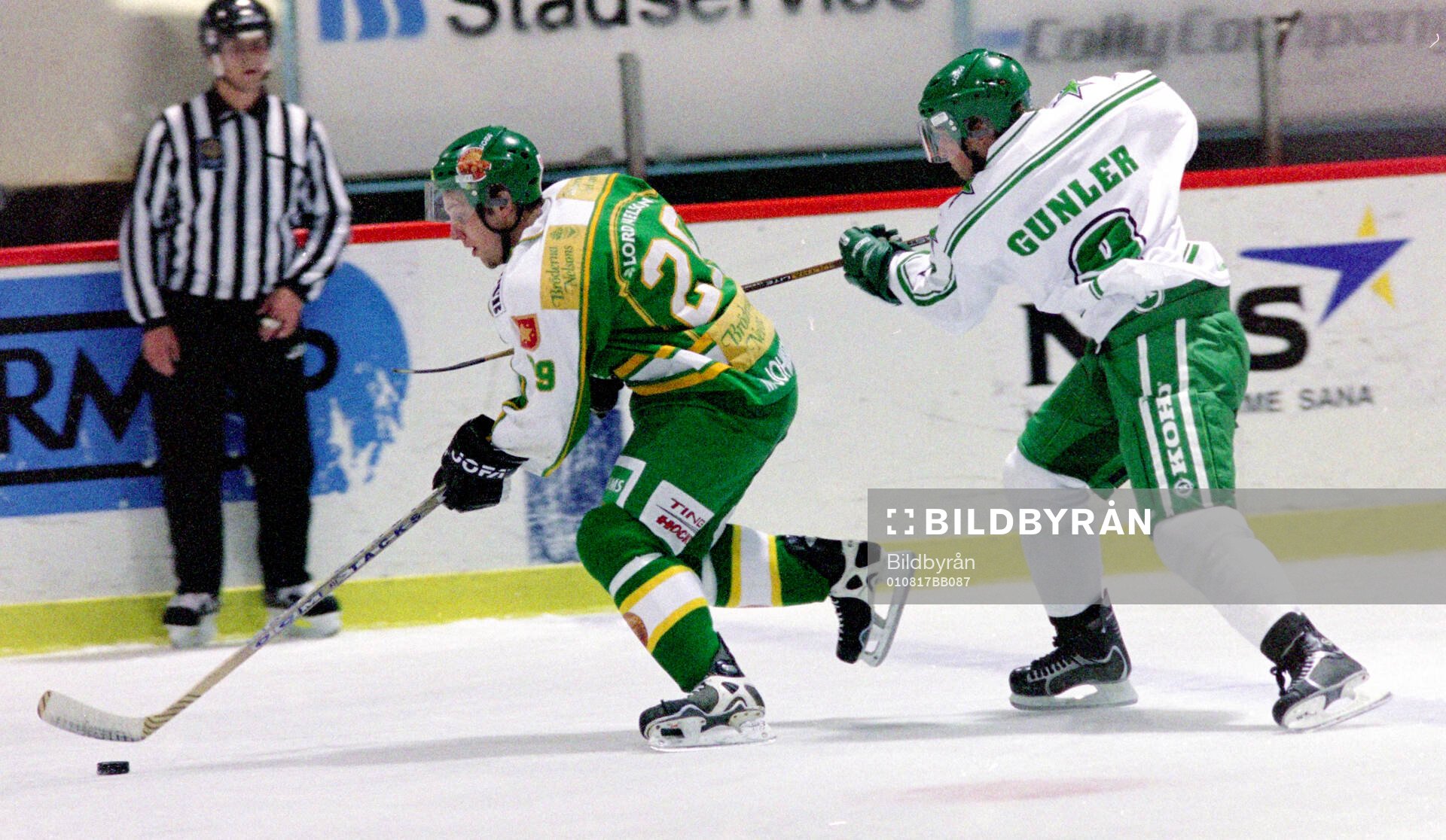 Tingsryds Marcus Johansson mot Hammarbys Joakim Gunler