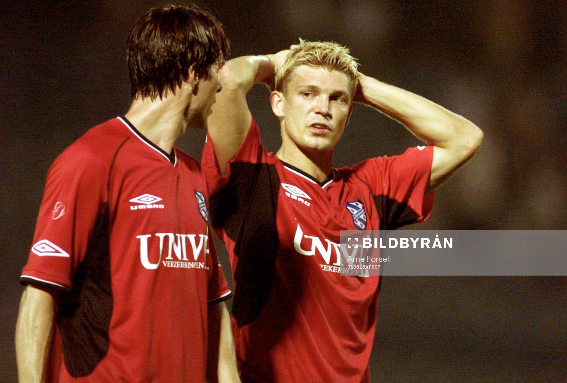 Fotboll, Holländsk, Marcus Allbäck, Heerenveen