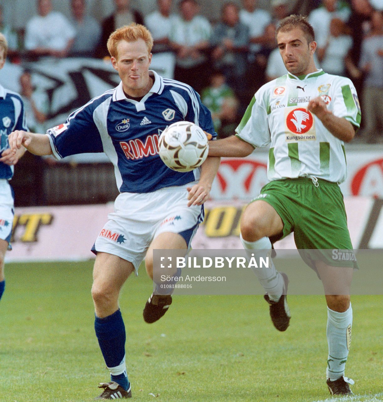 Michael Svensson, Halmstad och Kennedy Bakircioglu, Hammarby