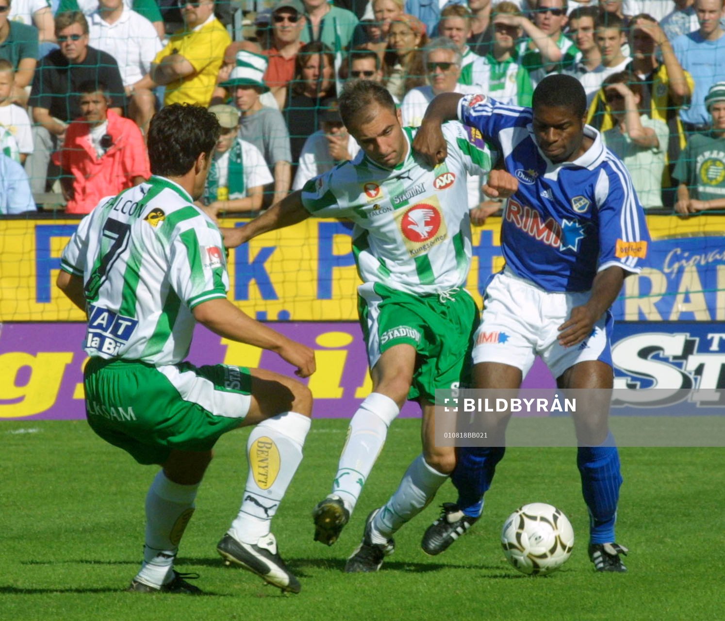 Andreas Bild och Kennedy Bakircioglu, Hammarby och Samuel