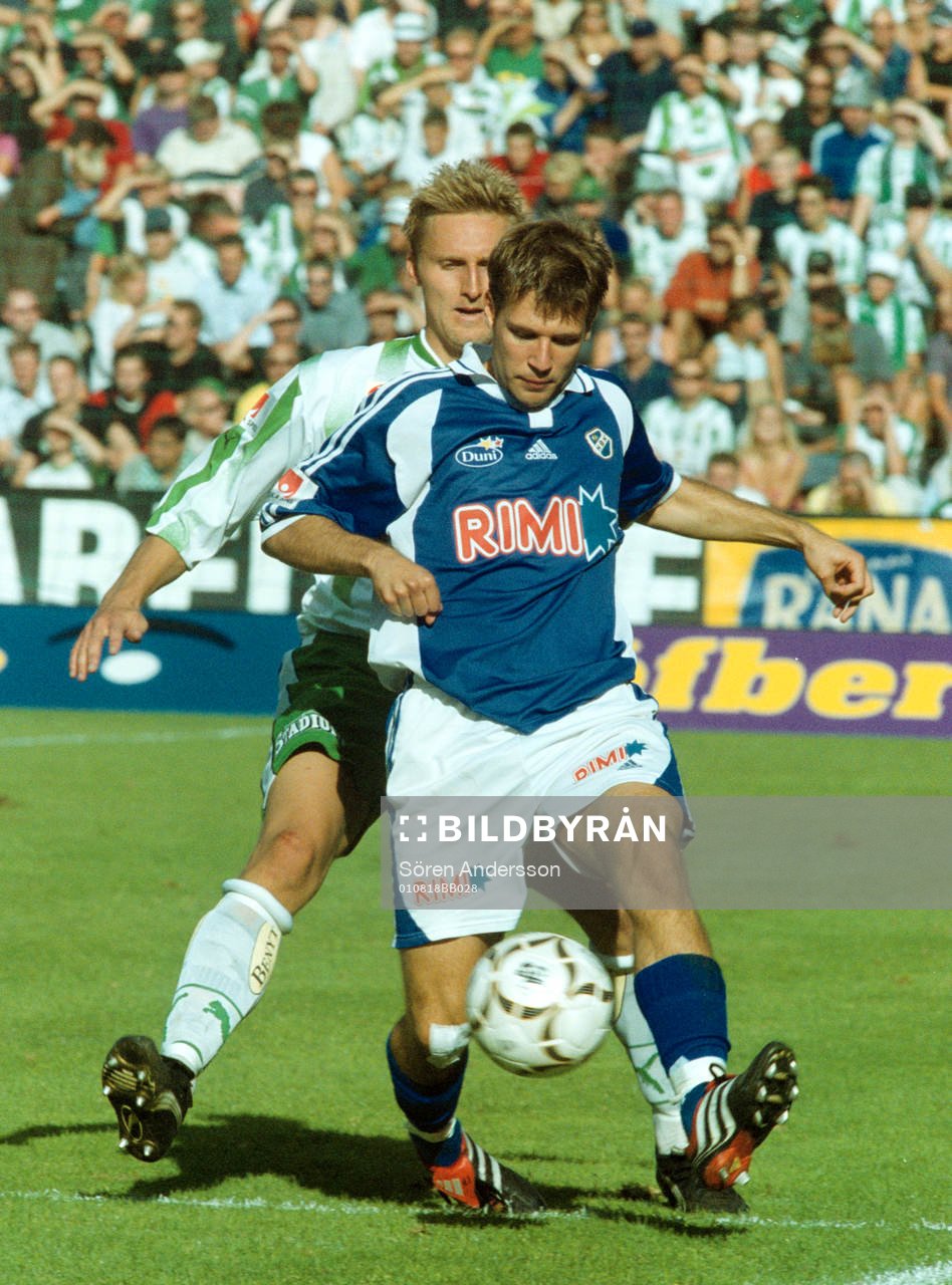 Jonas Stark, Hammarby och Stefan Selakovic, Halmstad
