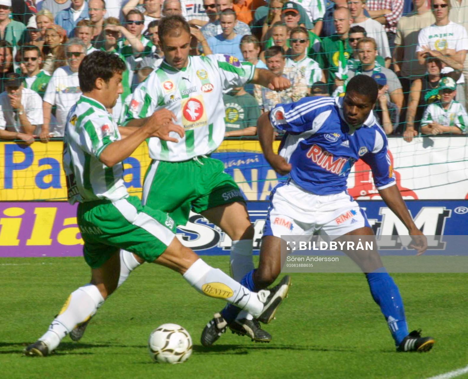 Andreas Bild och Kennedy Bakircioglu, Hammarby och Samuel