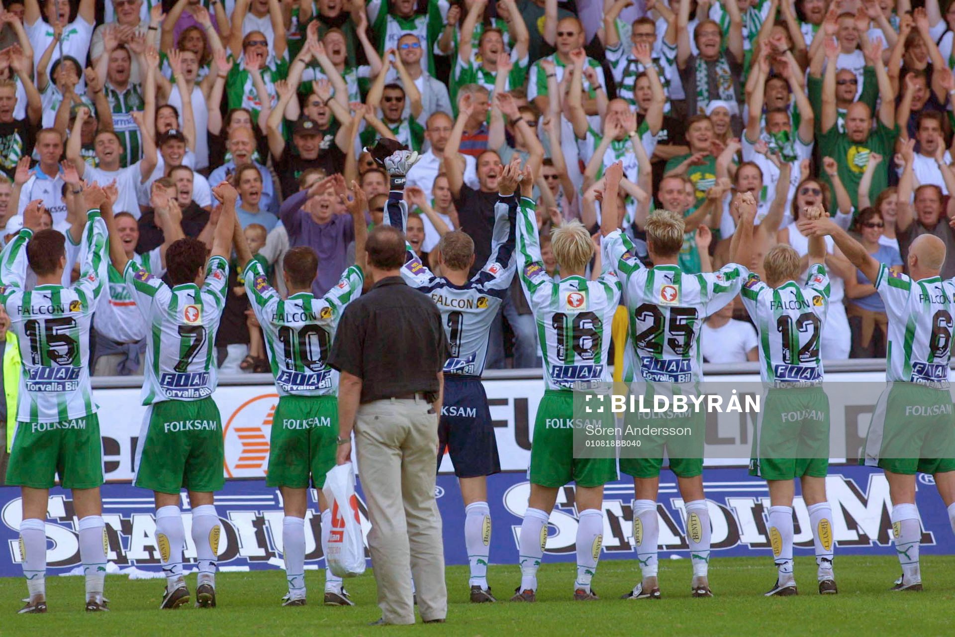  Haammarby, jubel.