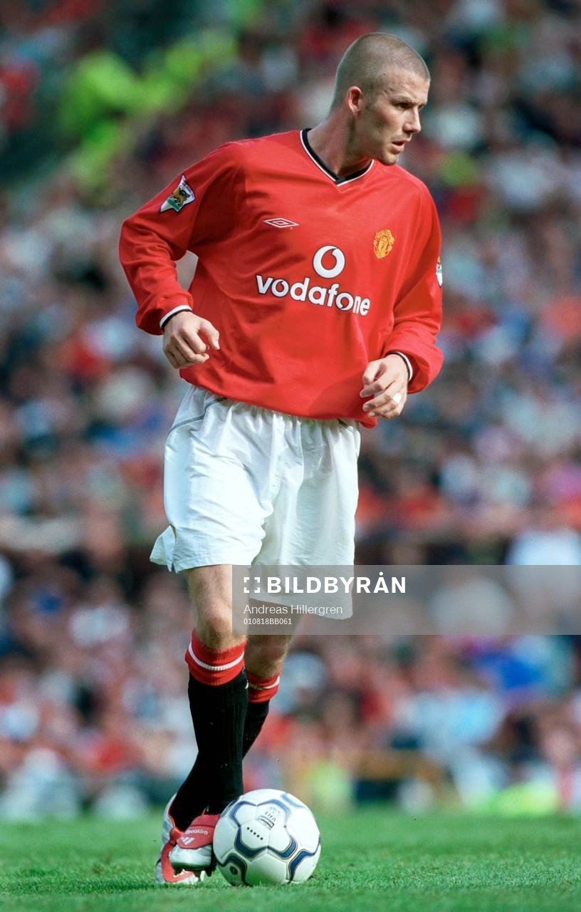 Fotboll, engelsk, David Beckham, Manchester united