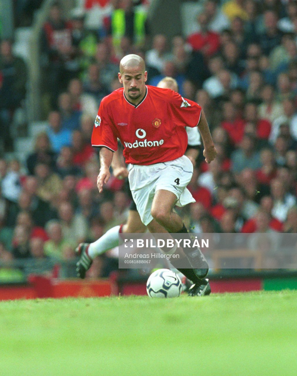 Fotboll, engelsk, Juan Veron, Manchester united.