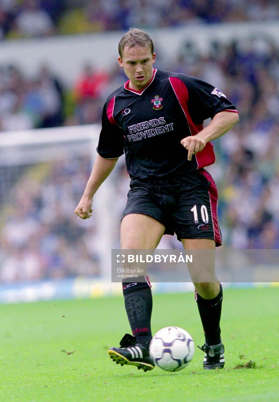 Football, Premier League 2001-2002, Southampton - Leeds: Kevin Davies of Southampton.