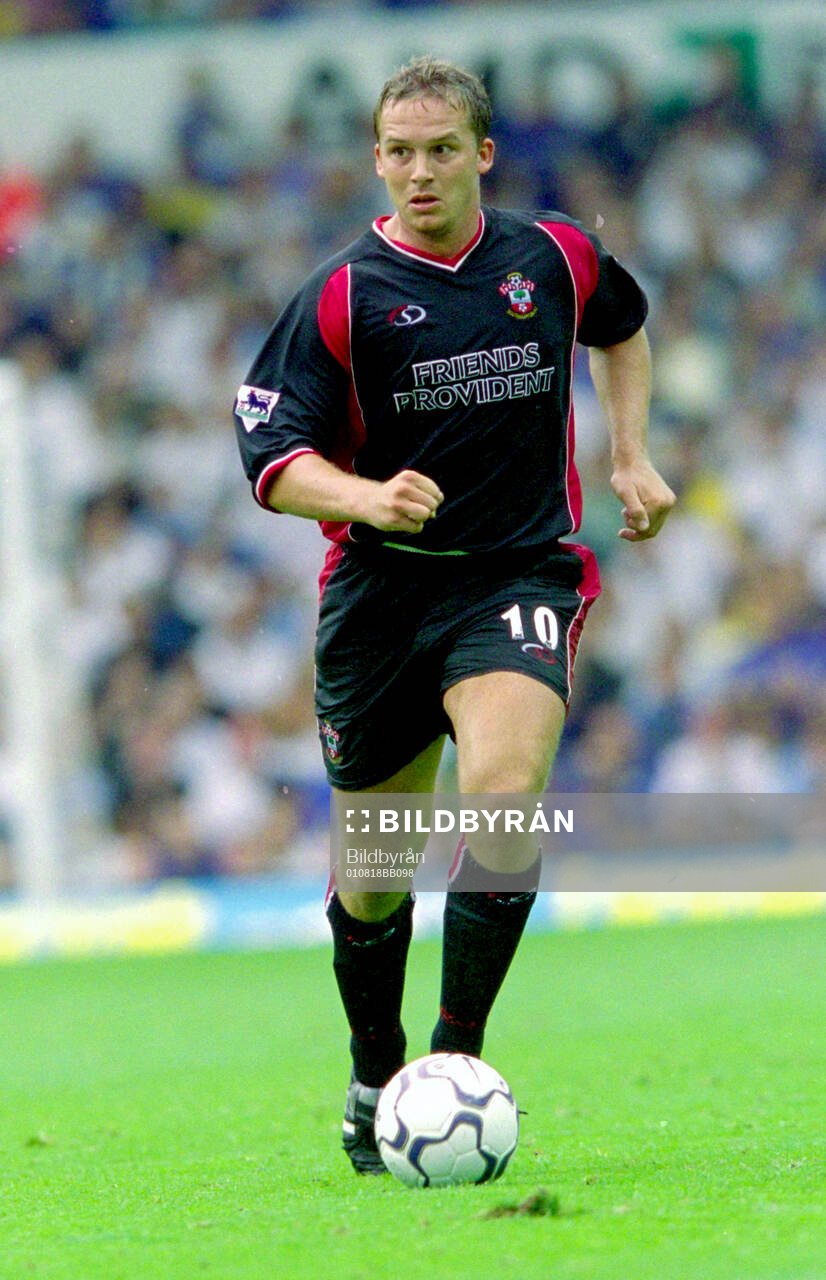 Football, Premier League 2001-2002, Southampton - Leeds: Kevin Davies of Southampton.