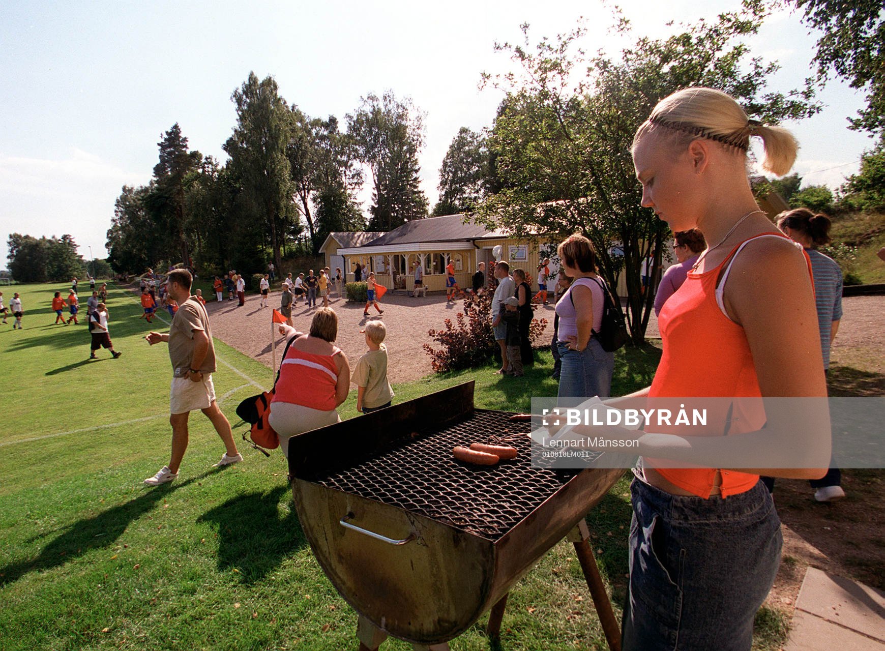 Vankiva -Bälinge, korv, grillning