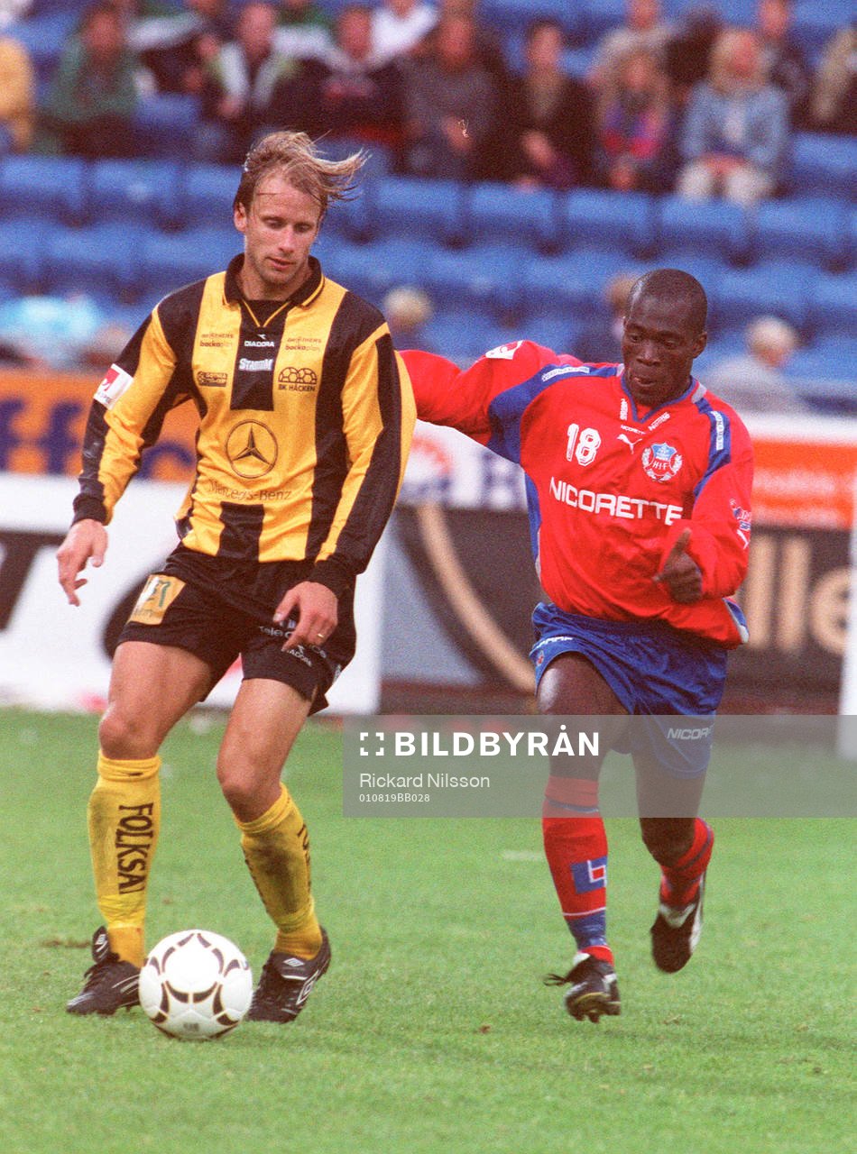 debutant, John Pelu, Helsingborg och Henrik Dahl, Häcken