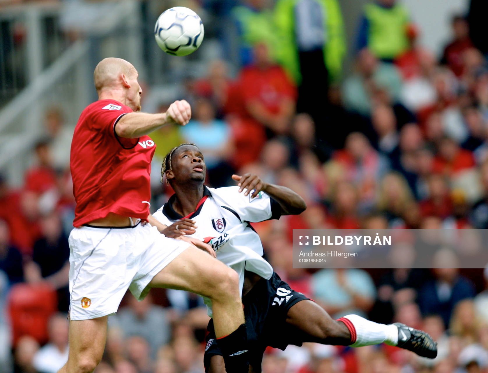 Fotboll, Manchester United - Fulham, Louis Saha, Fulham,