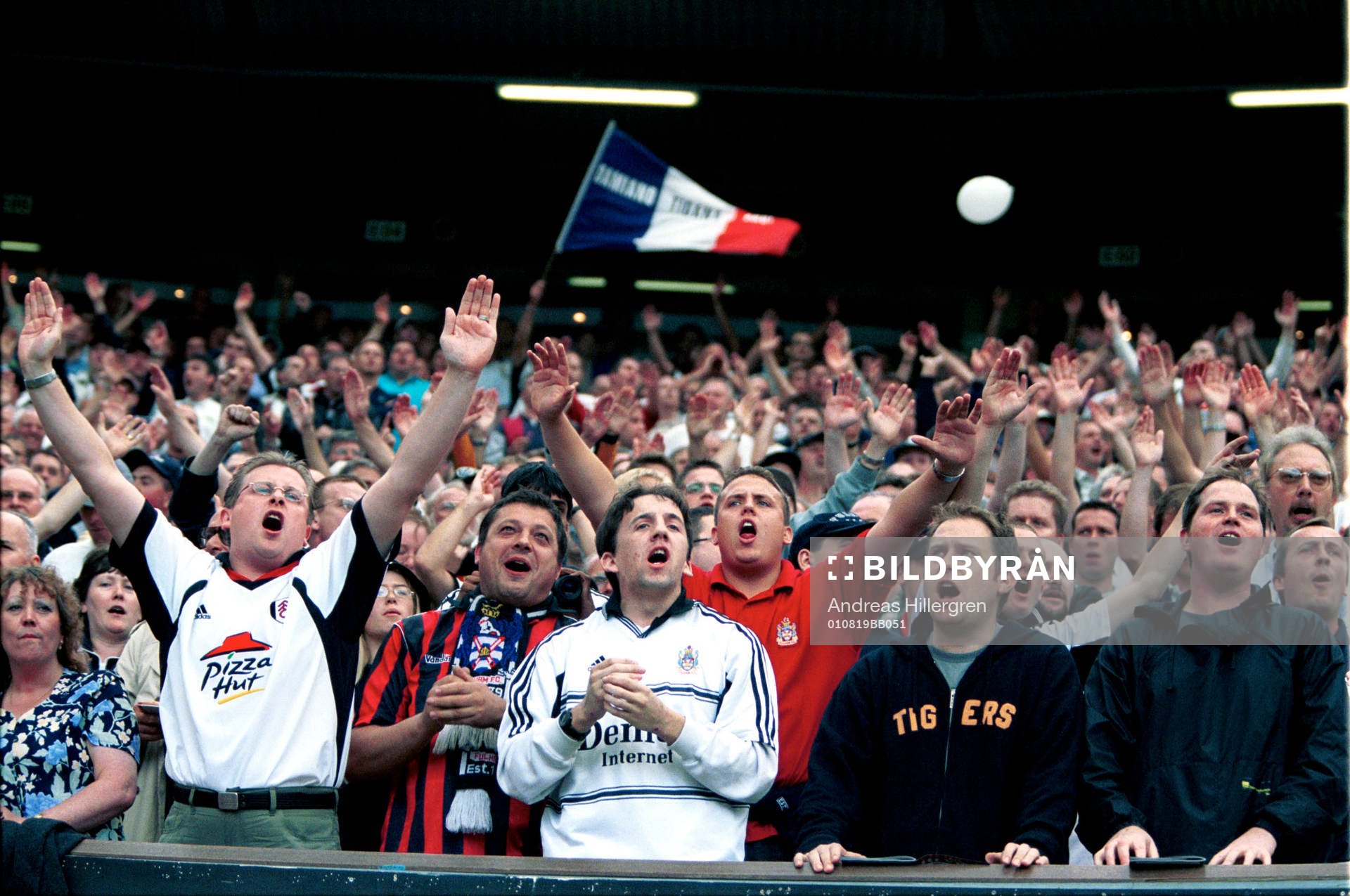 Fotboll, engelsk, Supporter, Fulham