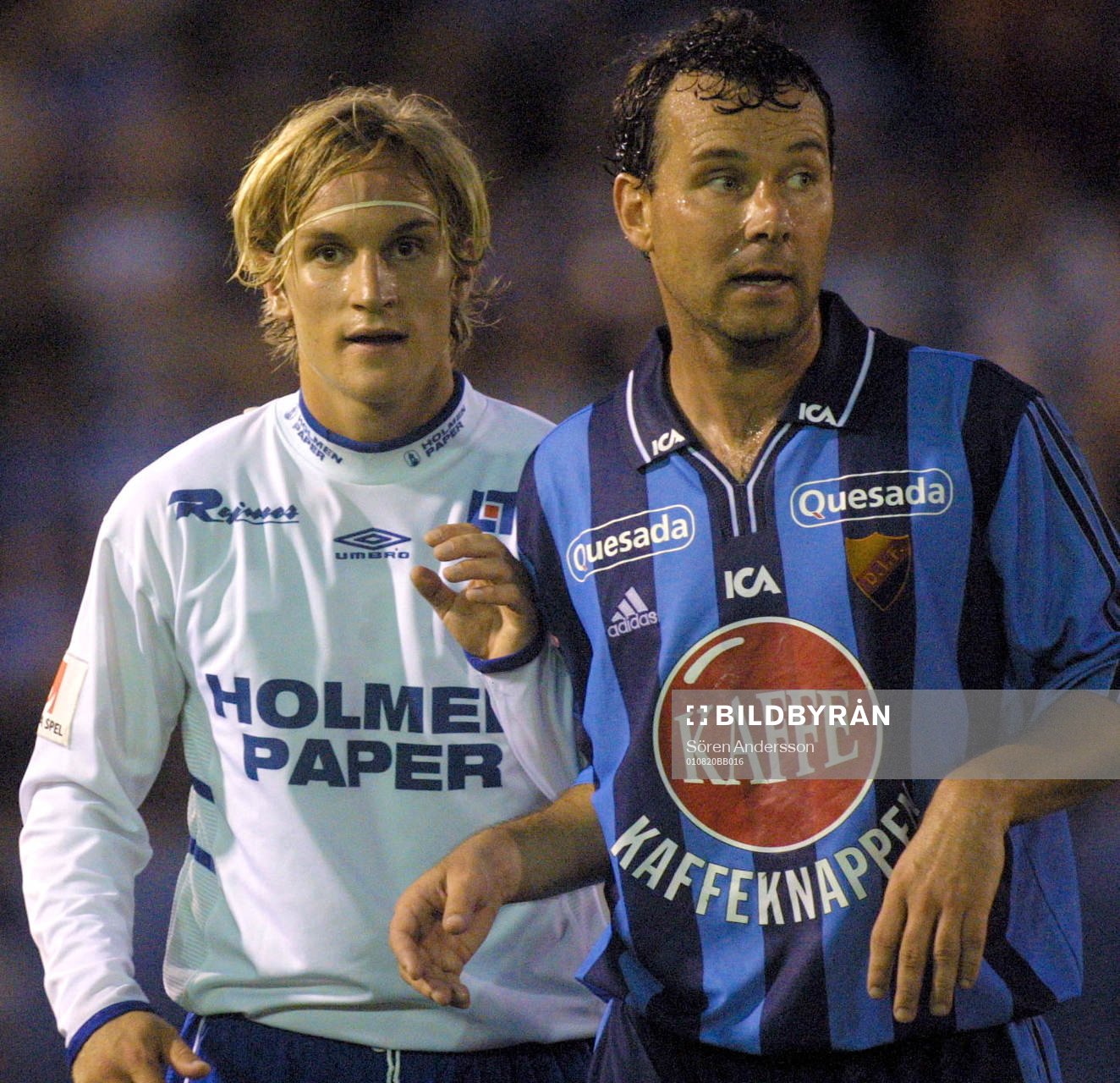 Jonas Bjurström, Norrköping och Stefan Rehn, Djurgården