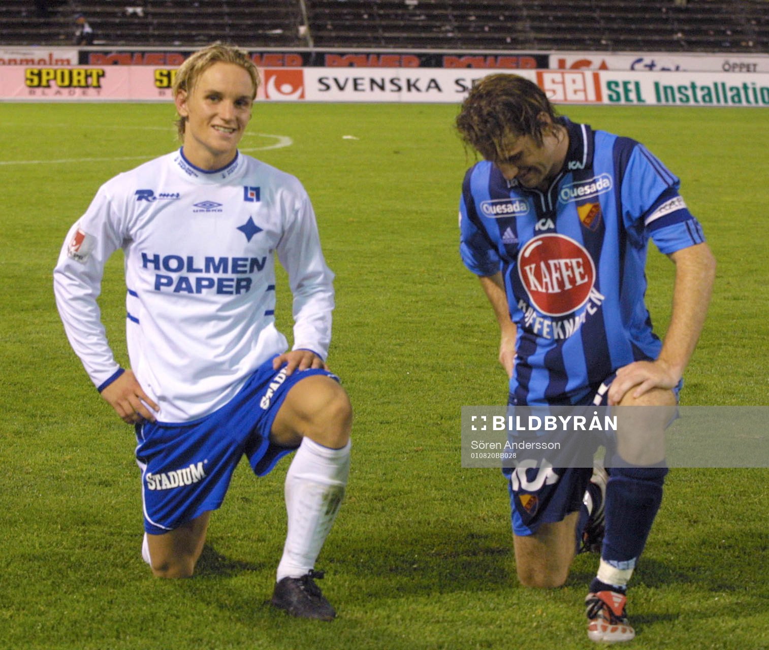 Jonas Bjurström, Norrköping och Markus Karlsson,