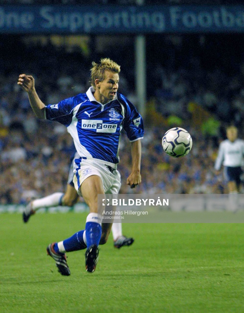 Fotboll, Niclas Alexandersson, Everton