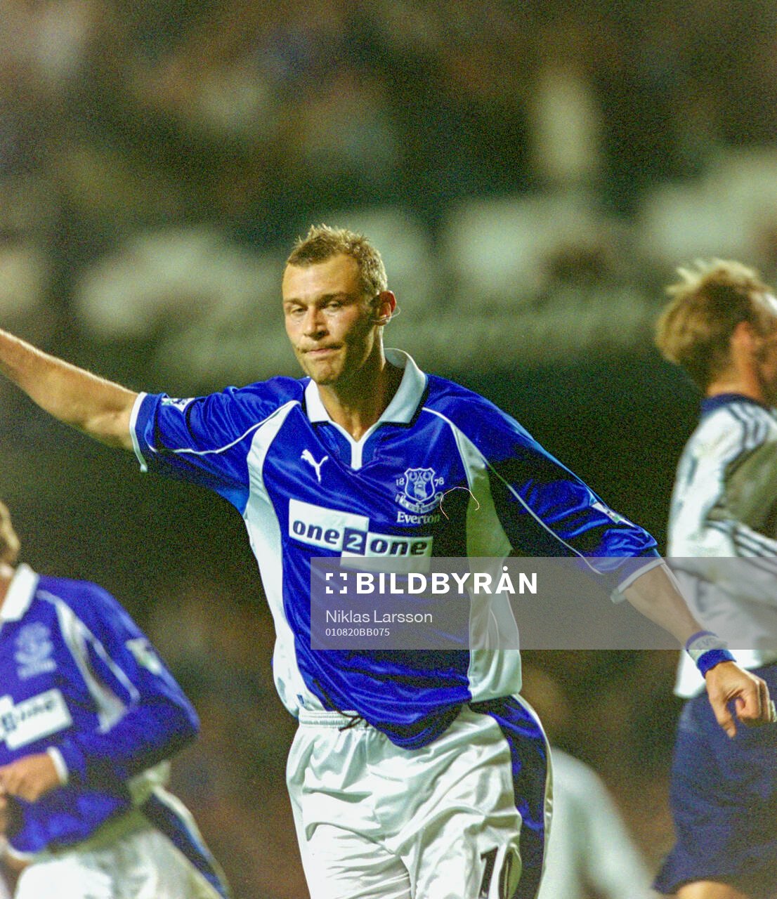 Duncan Ferguson of Everton