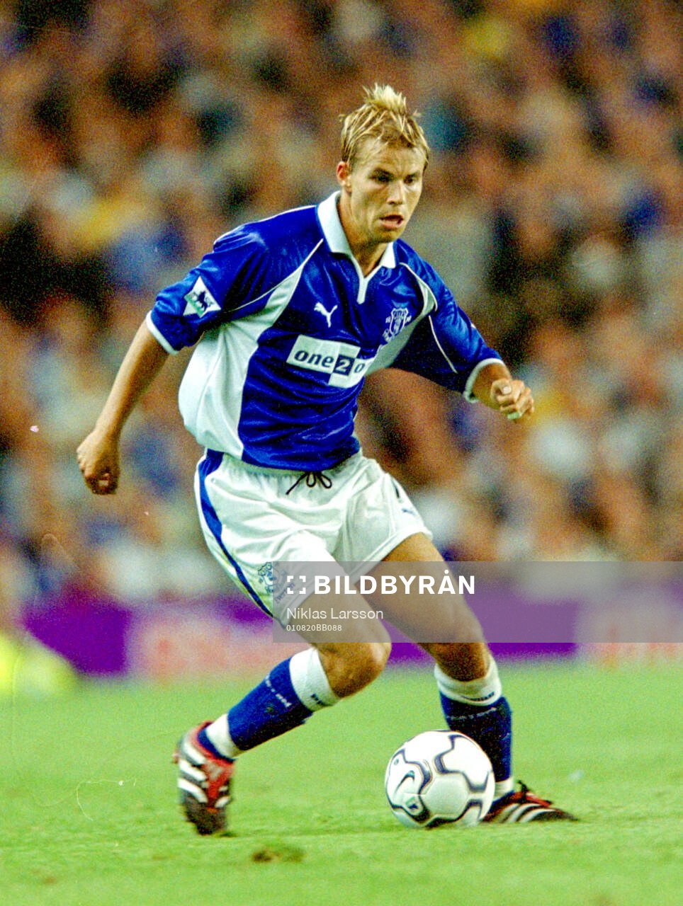 Evertons Niclas Alexandersson