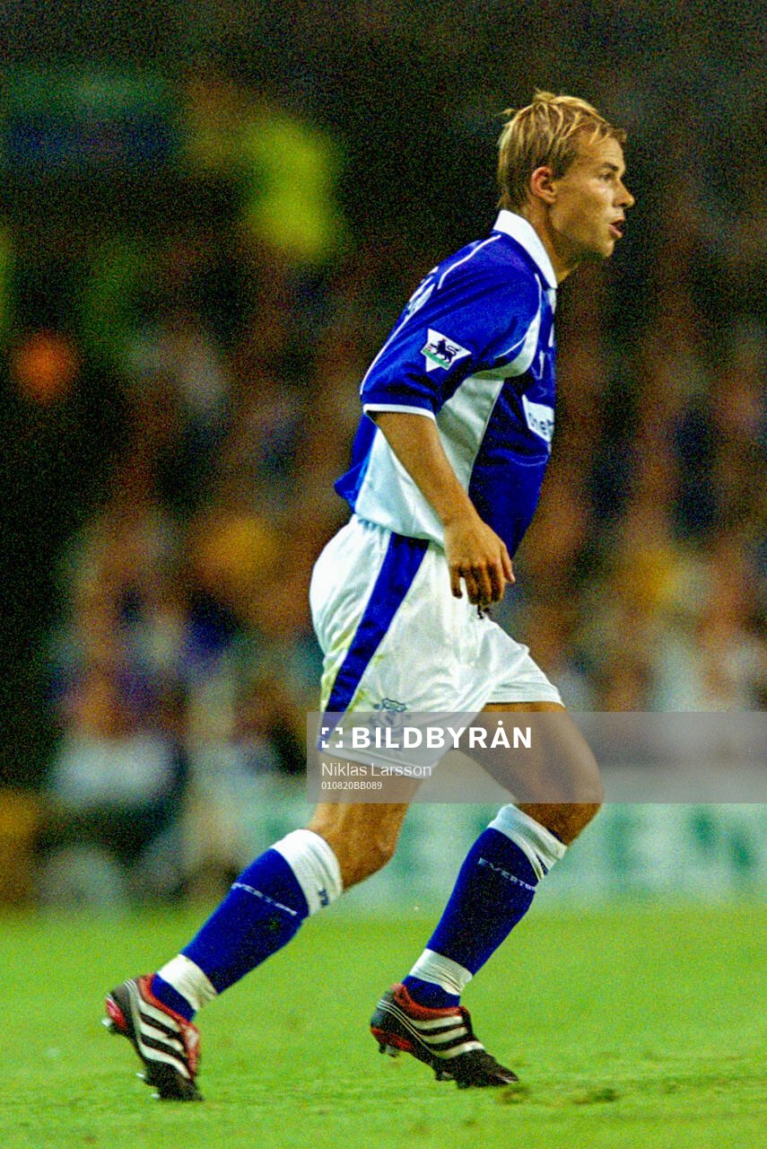 Evertons Niclas Alexandersson