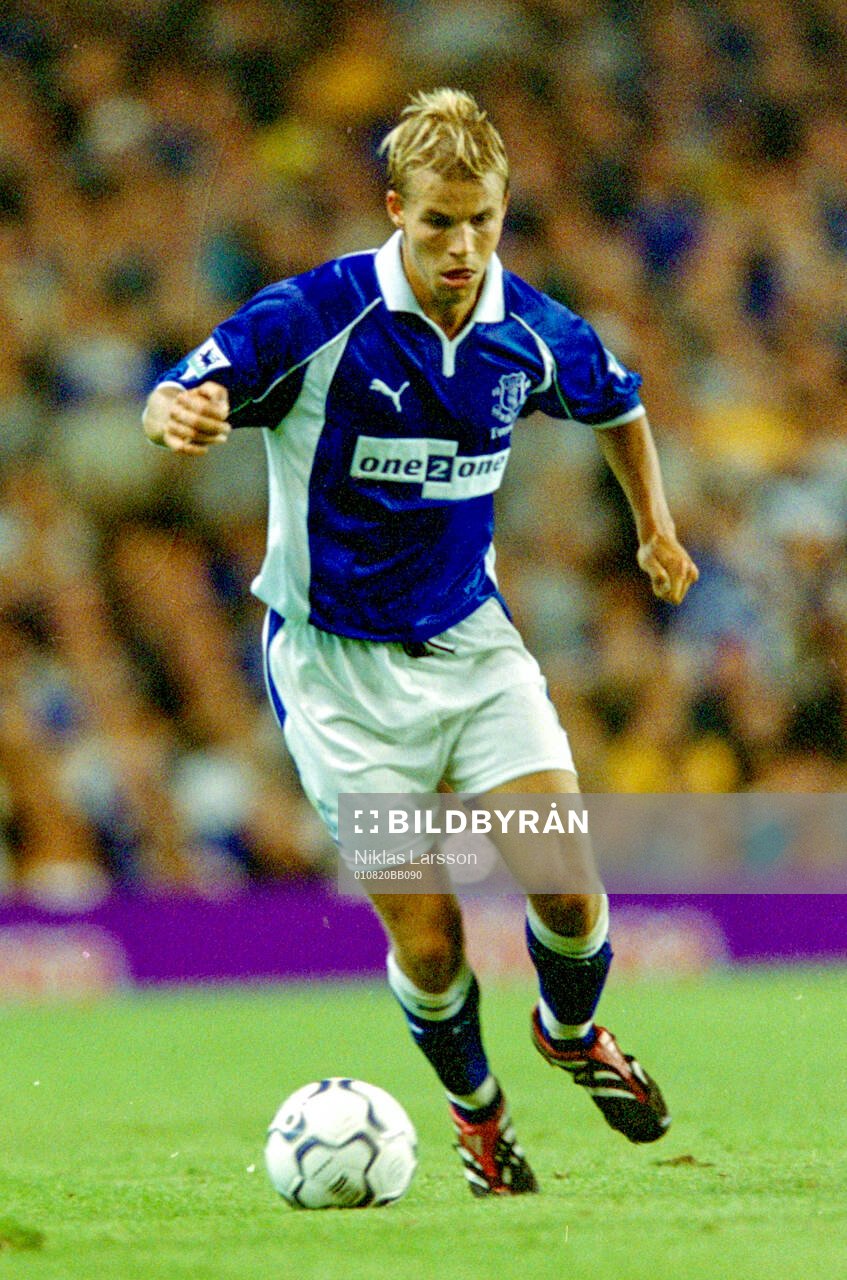 Evertons Niclas Alexandersson