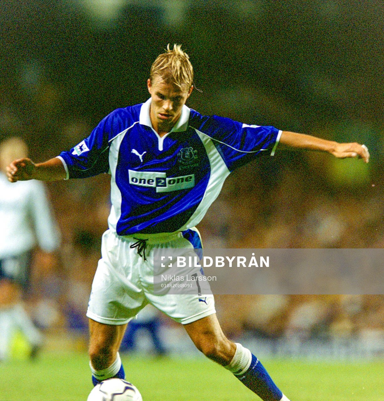 Evertons Niclas Alexandersson