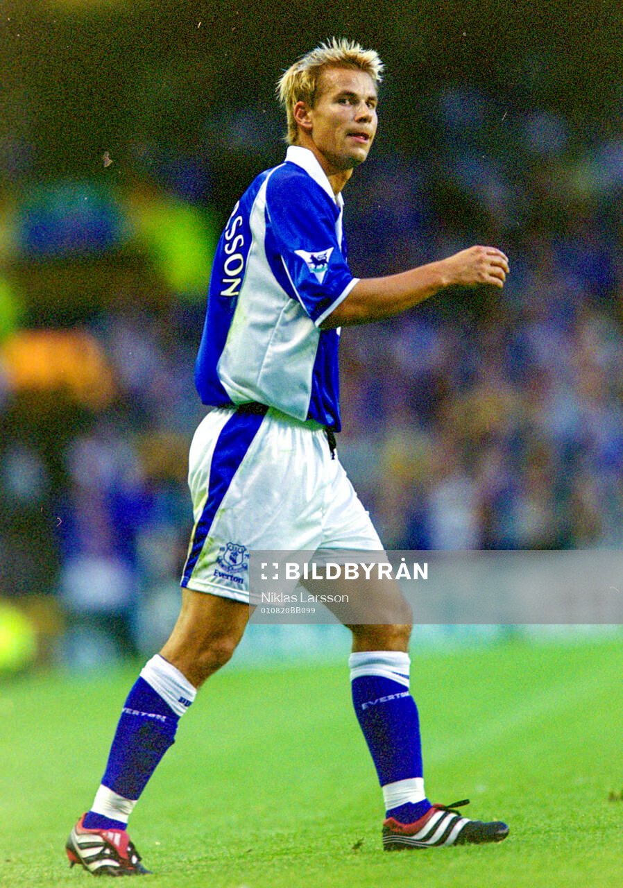 Evertons Niclas Alexandersson