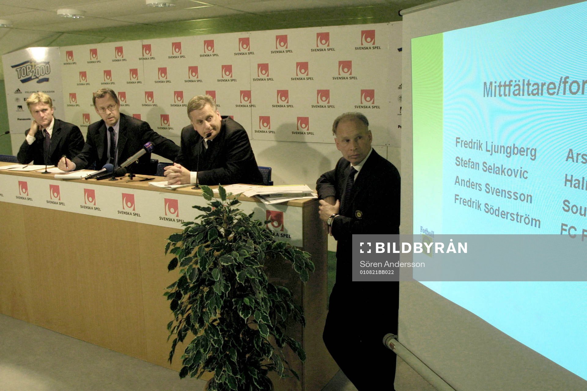 Gören Göransson, Lars Lagerbäck Tommy Söderberg och
