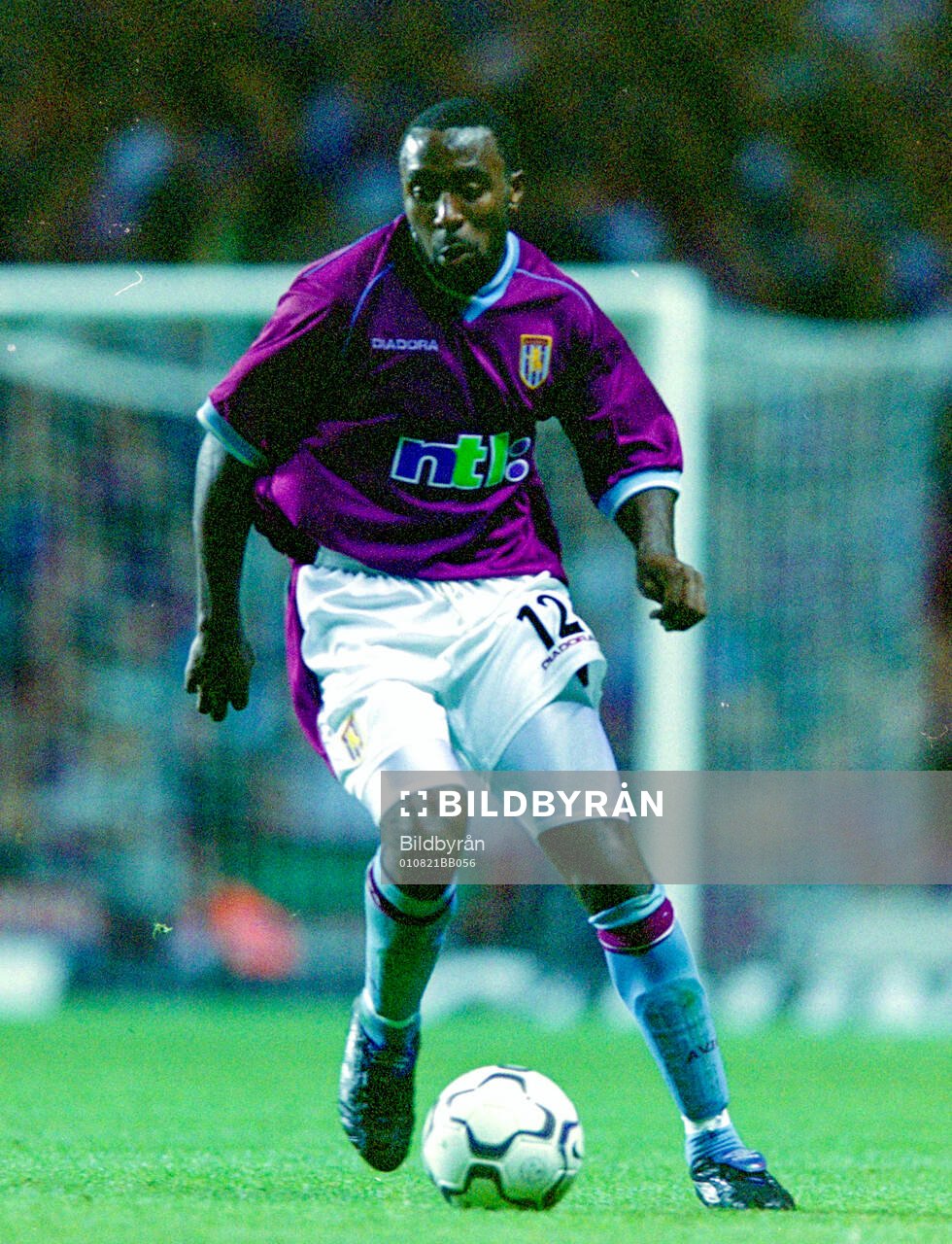 Football, UEFA Intertoto Cup, Final, Aston Villa - FC Basel 4-1: Darius Vassell of Aston Villa.