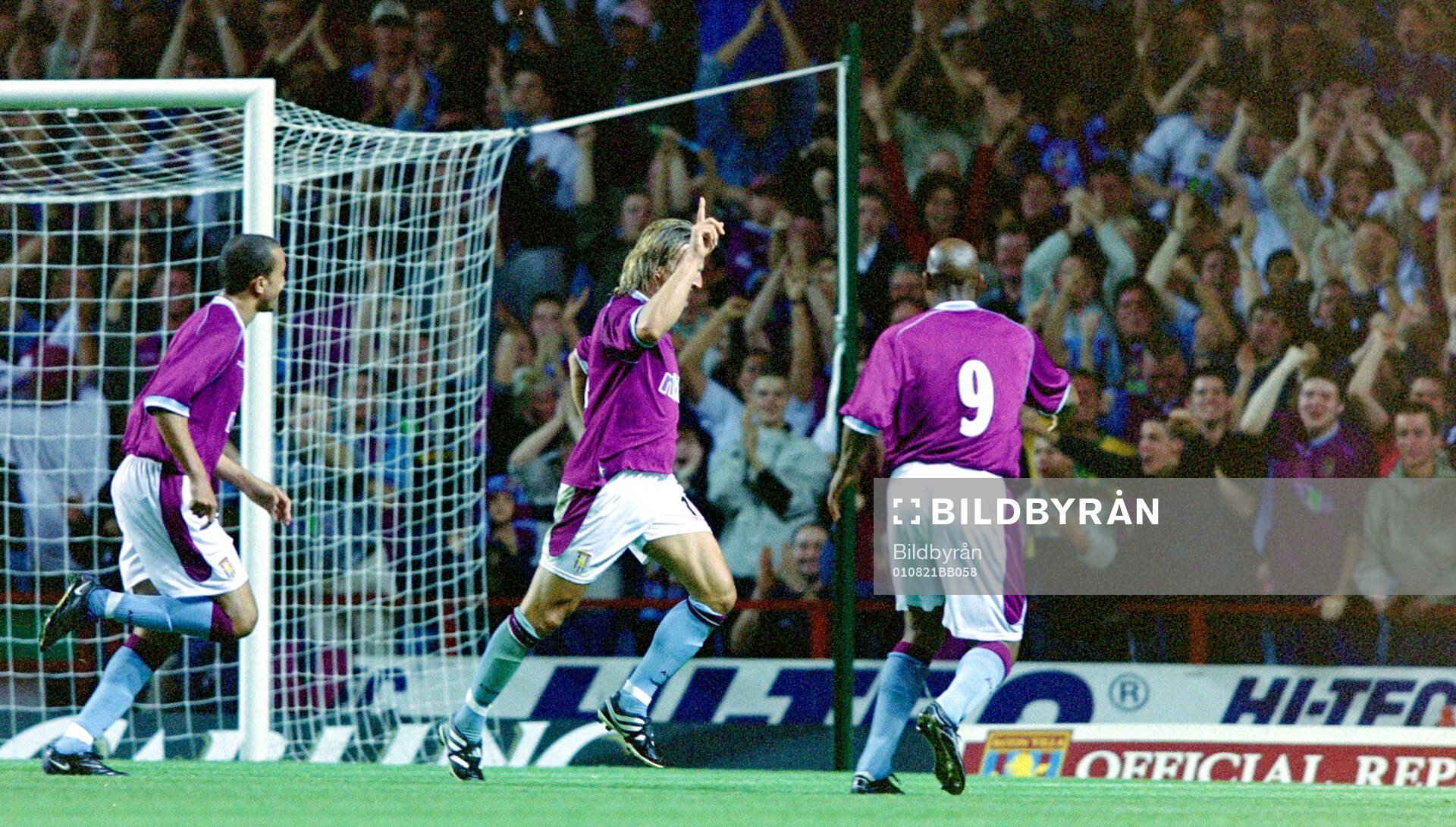 Football, UEFA Intertoto Cup, Final, Aston Villa - FC Basel
