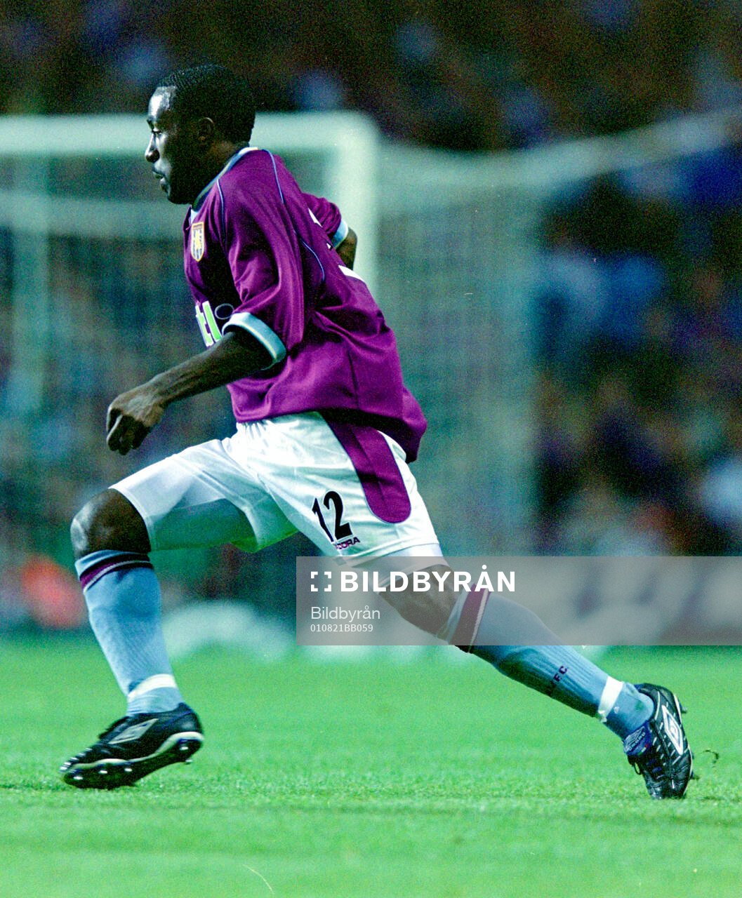 Football, UEFA Intertoto Cup, Final, Aston Villa - FC Basel 4-1: Darius Vassell of Aston Villa.