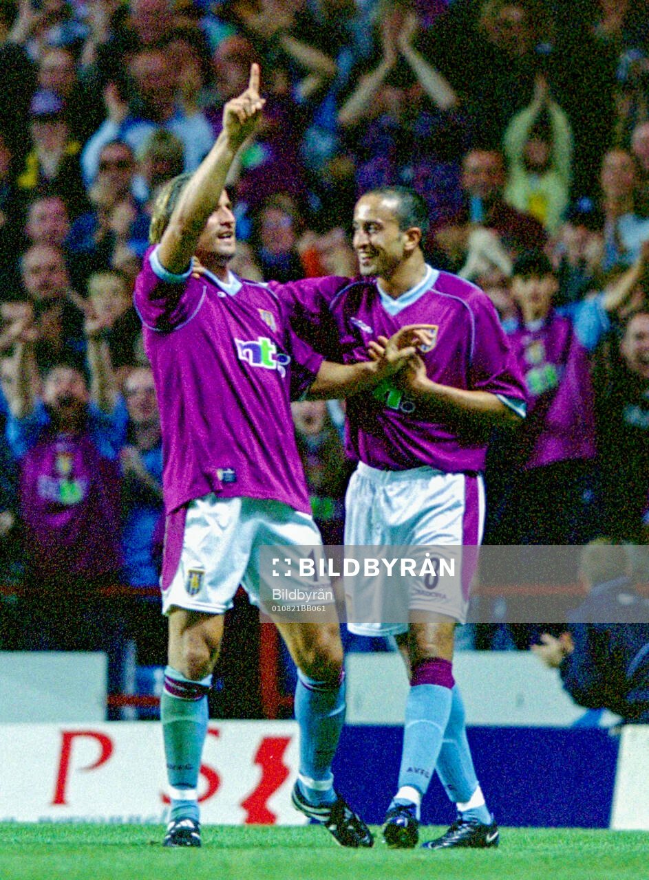 Football, UEFA Intertoto Cup, Final, Aston Villa - FC Basel
