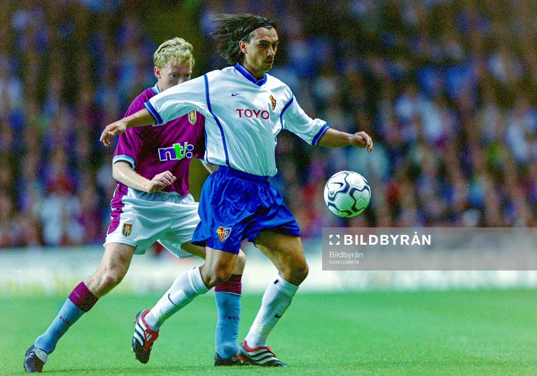 Football, UEFA Intertoto Cup, Final, Aston Villa - FC Basel