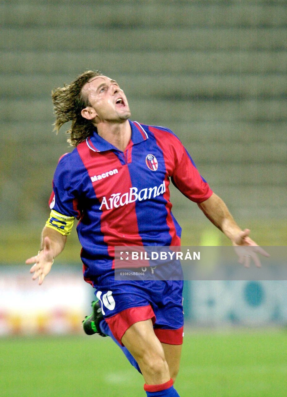 fotboll, italiensk, Giuseppe Signori, Bologna