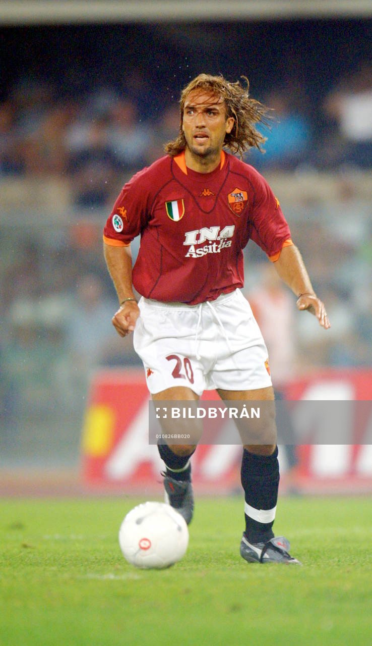 fotboll, italiensk, Gabriel Omar Batistuta, Roma